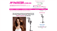 Desktop Screenshot of hairizon.com.sg